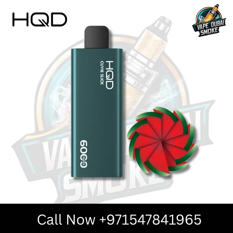 Assortment of HQD CUVE SLICK 6000 disposable vapes, showcasing the wide range of available HQD flavors