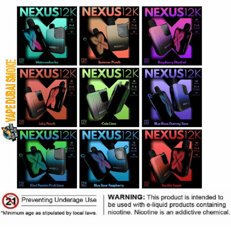 elf bar vape uk Pod Salt Nexus 12000 Puffs Disposable Vape – Long-Lasting & Rechargeable in  Dubai,UAE