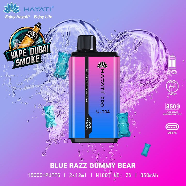 HAYATI Pro Ultra 15000 Puffs Disposable Vape