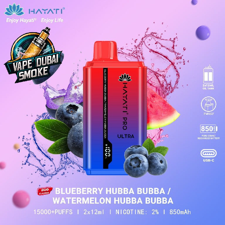HAYATI Pro Ultra 15000 Puffs Disposable Vape