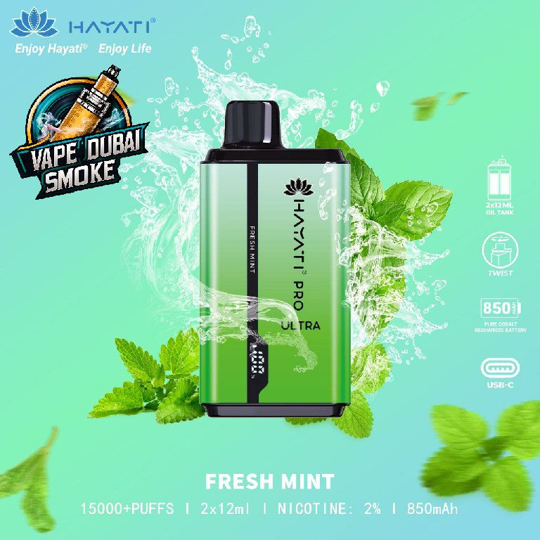 HAYATI Pro Ultra 15000 Puffs Disposable Vape