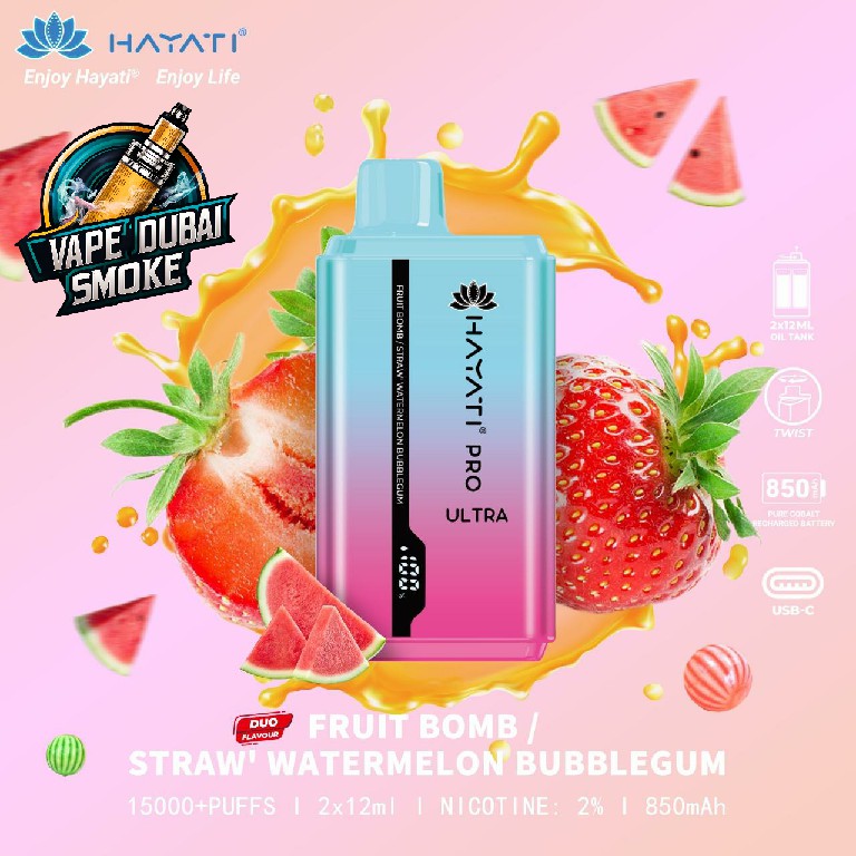 HAYATI Pro Ultra 15000 Puffs Disposable Vape