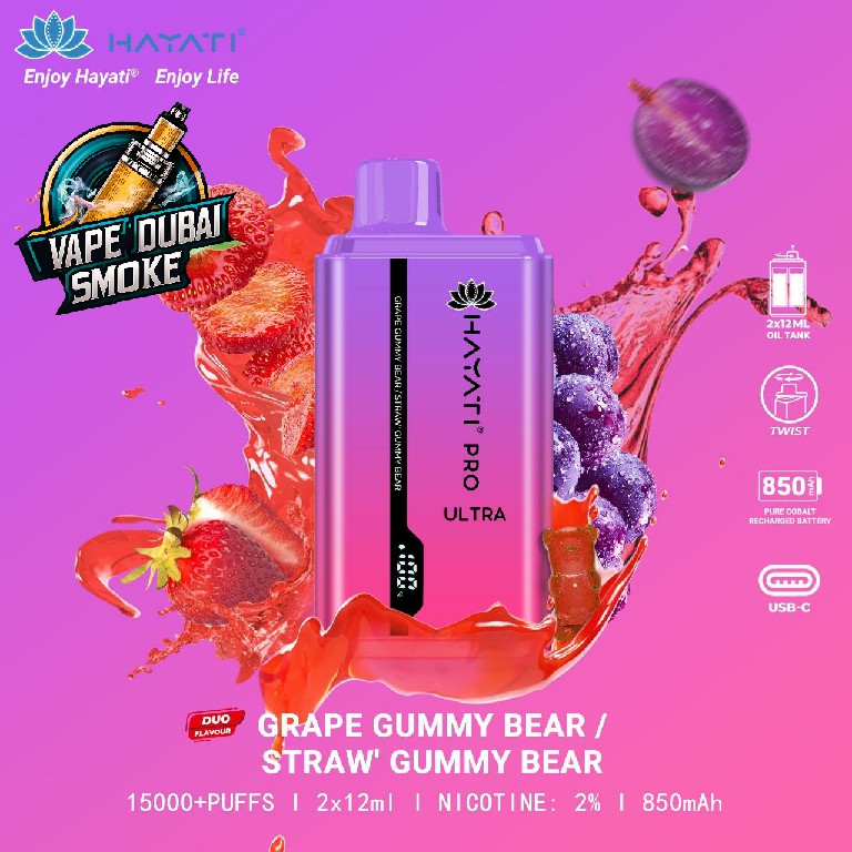HAYATI Pro Ultra 15000 Puffs Disposable Vape