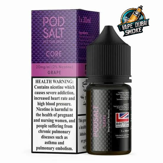 Pod Salt Core 20mg 30ml E-Liquids All Flavors Available in Dubai
