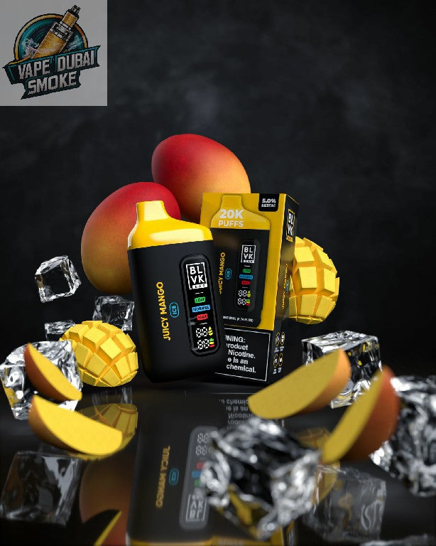 BLVK Bar 20000 Puffs Disposable Vape 50mg Nicotine Juicy Mango Flavor