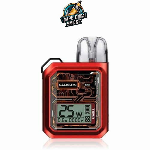 Uwell Caliburn GK3 Pod System Device - Stylish & Powerful 25W Vape Kit in UAE