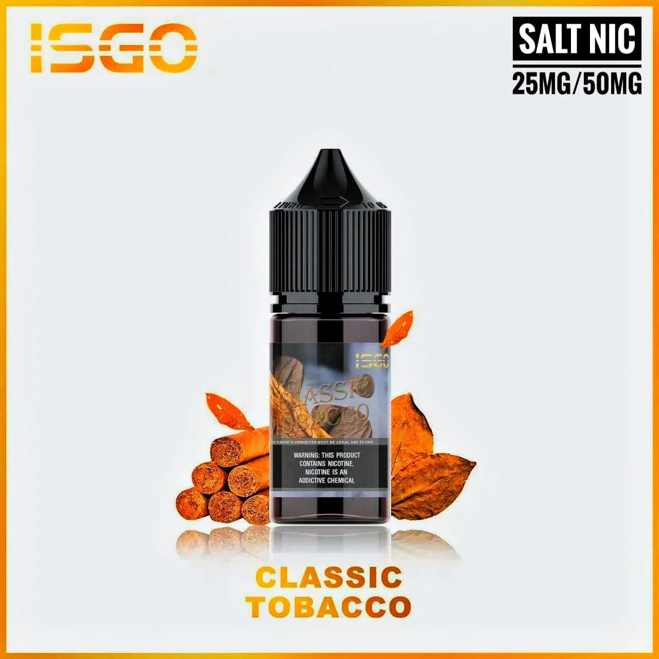 ISGO Salt Nic 30ml E-liquid in Dubai