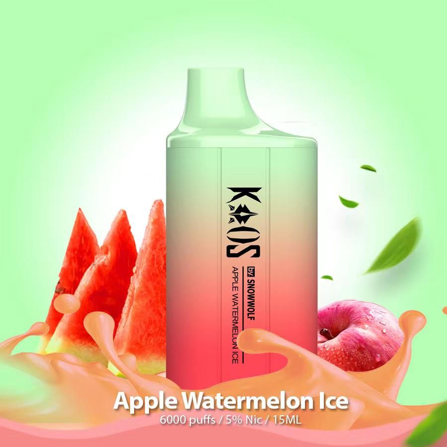 Kaos by SnowWolf 6000 Apple Watermelon Ice with fruit splash desig