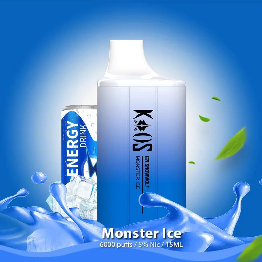 Kaos by SnowWolf 6000 Monster Ice with energy drink ice effect