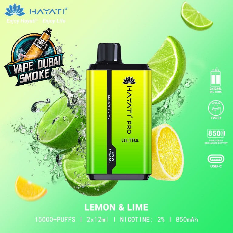 HAYATI Pro Ultra 15000 Puffs Disposable Vape