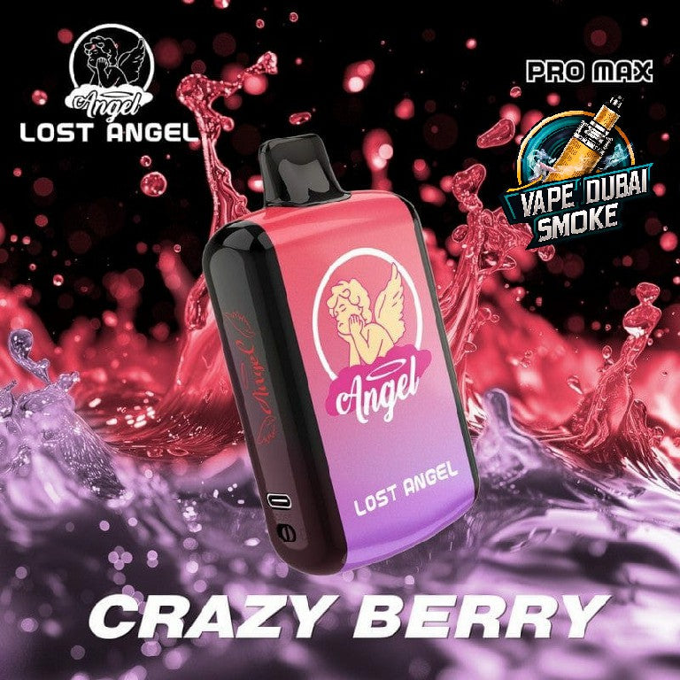 Lost Angel Crazy Berry Pro Max disposable vape