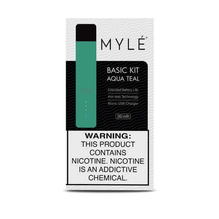 MYLÉ Basic Kit Aqua Teal 240mAh device box