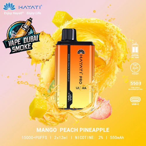 HAYATI Pro Ultra 15000 Puffs Disposable Vape