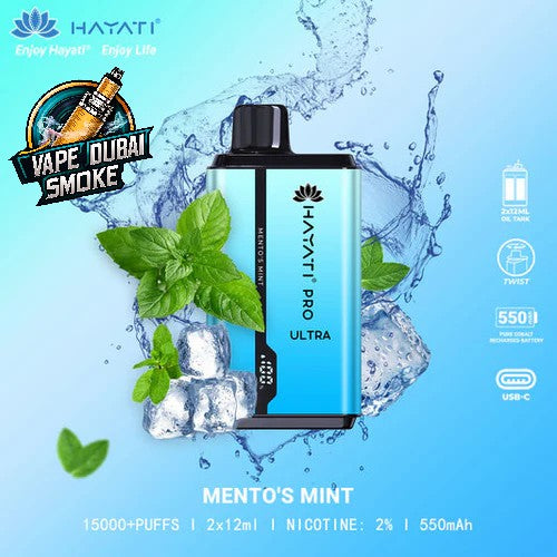 HAYATI Pro Ultra 15000 Puffs Disposable Vape