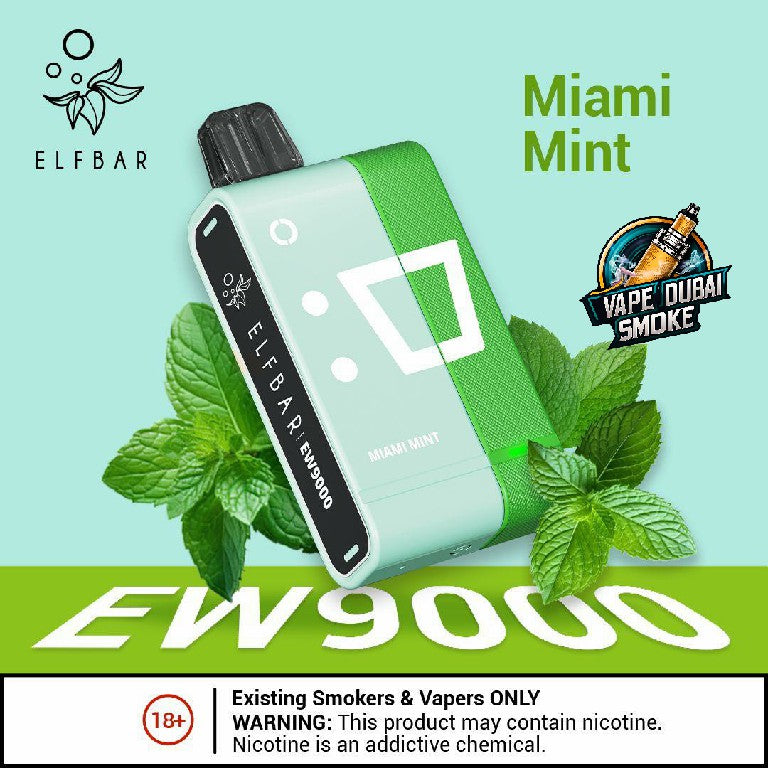 Elf Bar EW9000 Puffs Disposable Vape in UAE