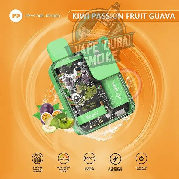 Pyne Pod Kiwi Passion Fruit Guava disposable vape