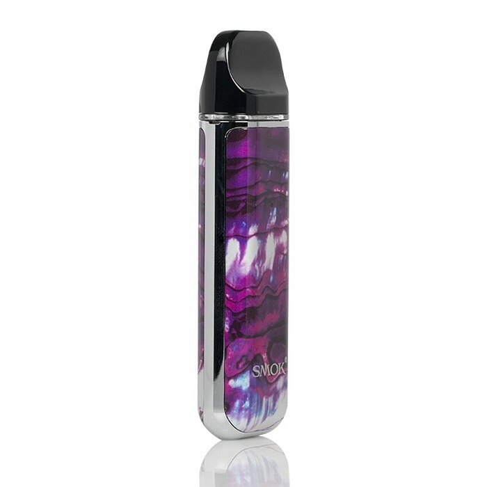 SMOK Novo purple resin marble pattern pod vape.