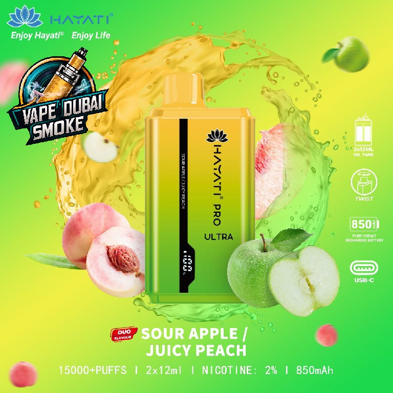 HAYATI Pro Ultra 15000 Puffs Disposable Vape