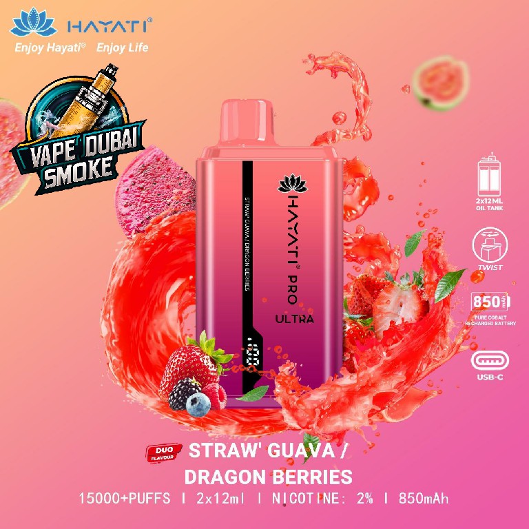 HAYATI Pro Ultra 15000 Puffs Disposable Vape