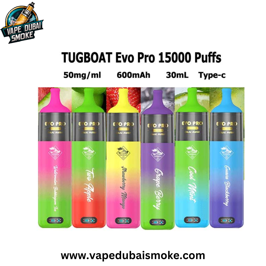 Tugboat EVO Pro 15000 Puffs Disposable Vape Tugboat EVO Pro 15000 Puffs Disposable Vape