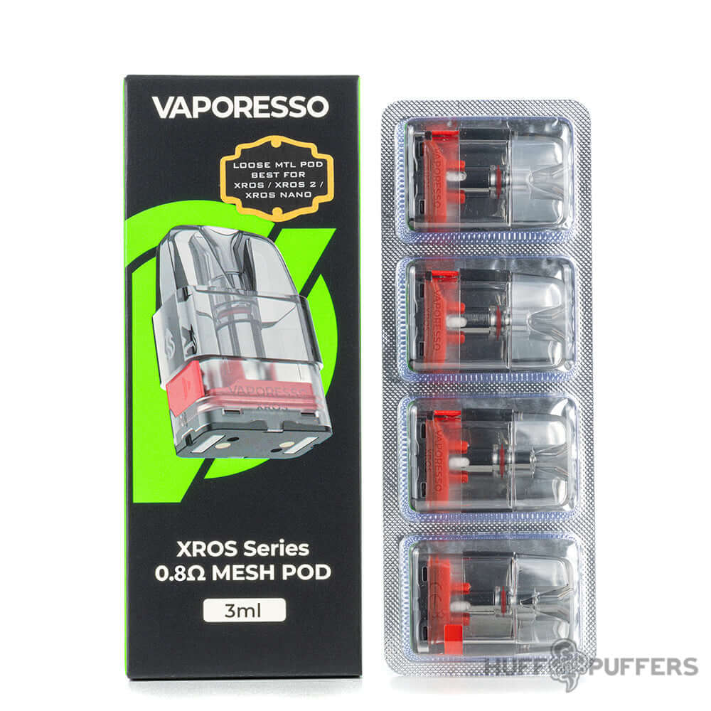 Vaporesso Xros Series all pods 1in/4ps available with good price in the UAE