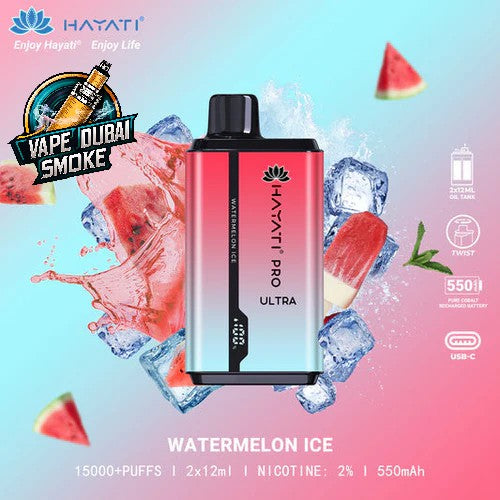 HAYATI Pro Ultra 15000 Puffs Disposable Vape