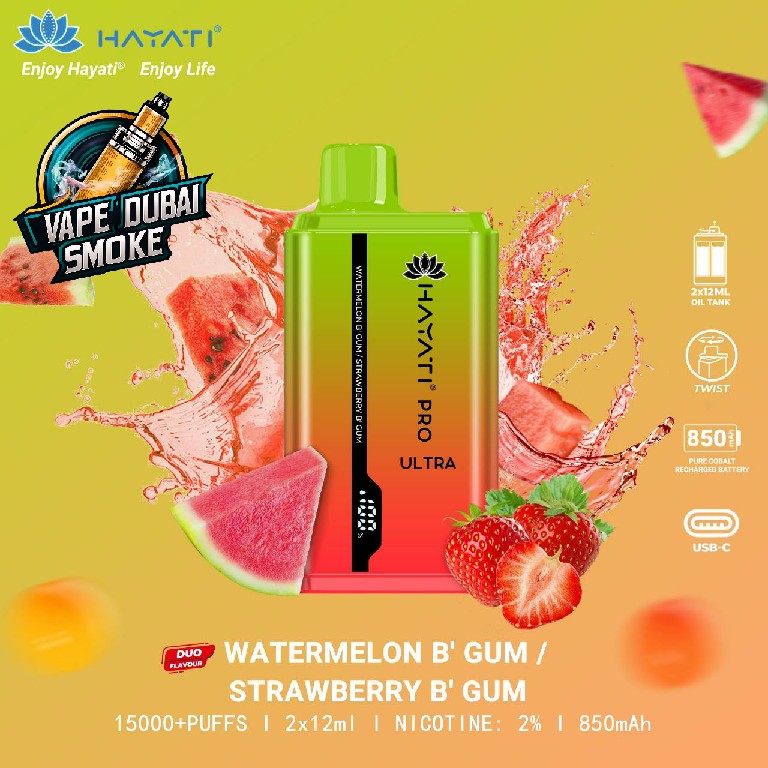 HAYATI Pro Ultra 15000 Puffs Disposable Vape