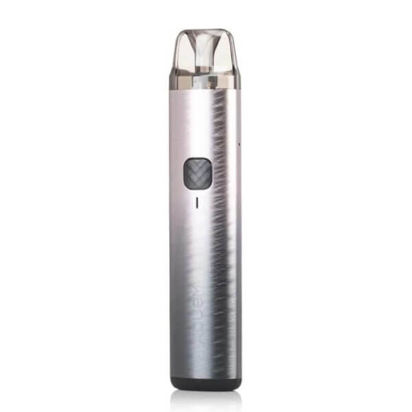 Wenax H1 brushed silver pod vape device front view