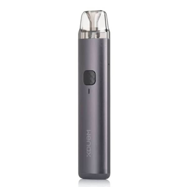 Wenax H1 gunmetal grey pod vape device front view