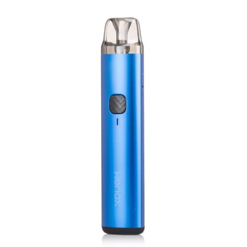 Wenax H1 metallic blue pod device with single button