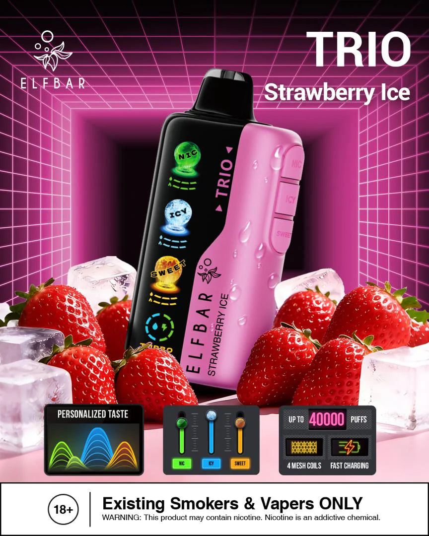 ELF BAR Trio 40000 Puffs Disposable Vape