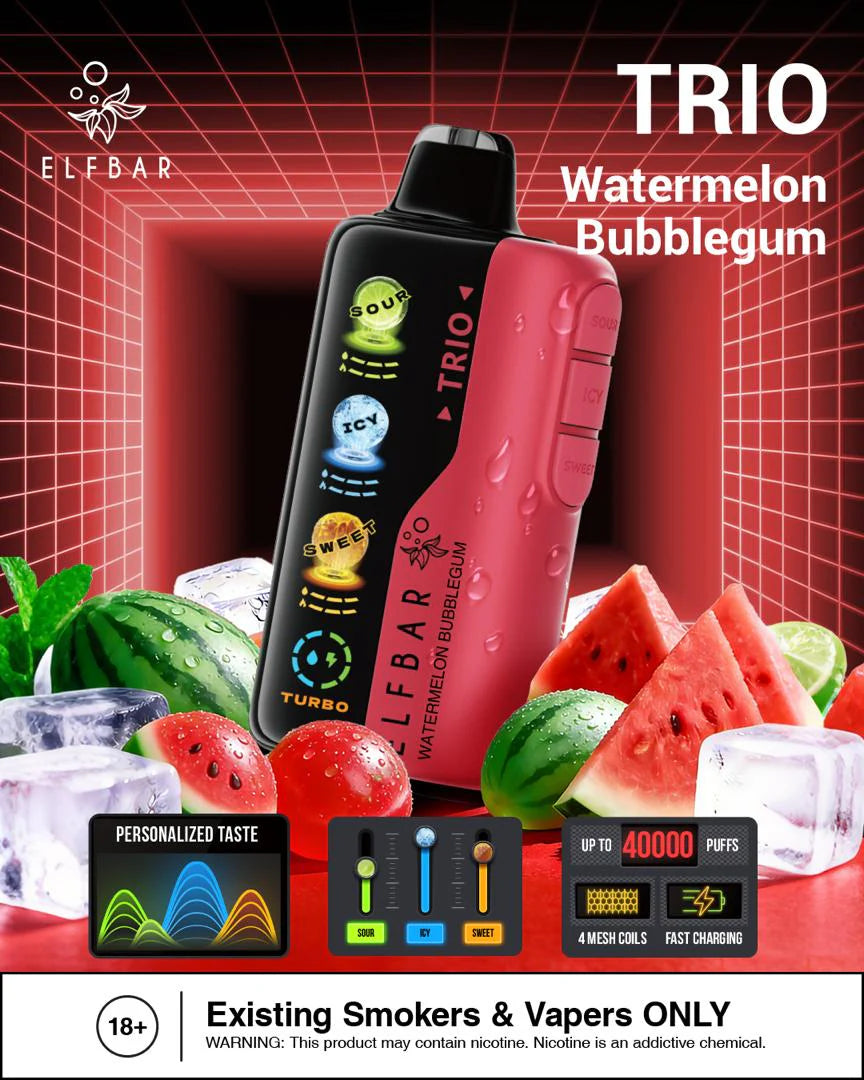 ELF BAR Trio 40000 Puffs Disposable Vape