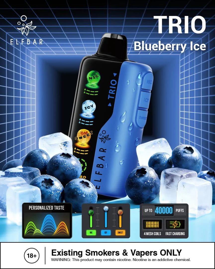 ELF BAR Trio 40000 Puffs Disposable Vape