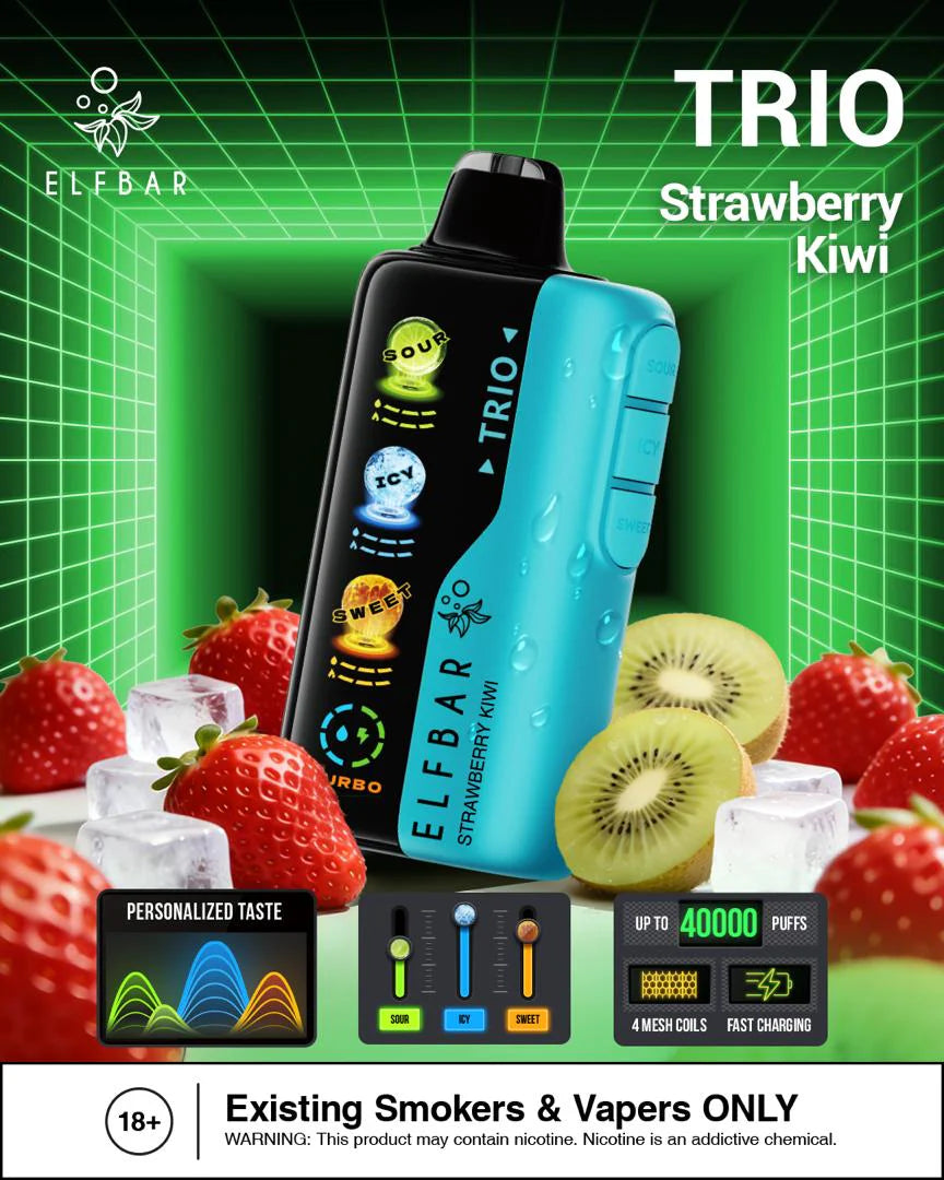 ELF BAR Trio 40000 Puffs Disposable Vape