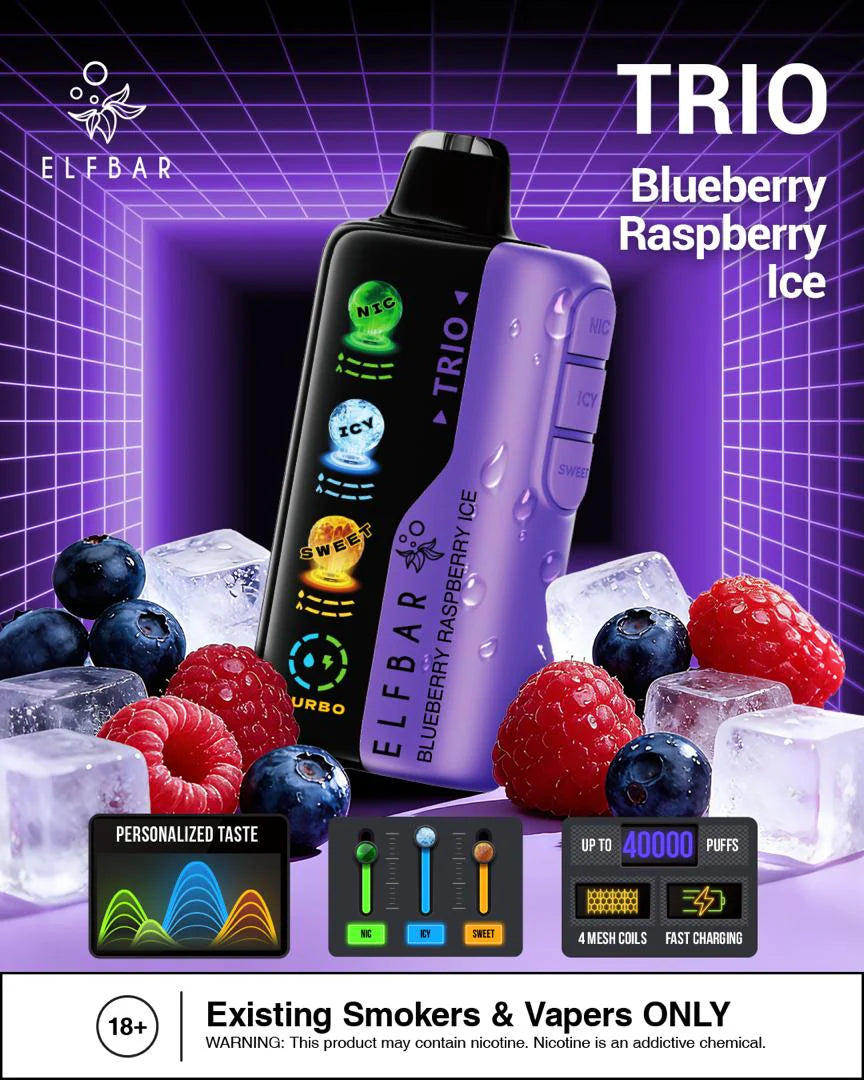 ELF BAR Trio 40000 Puffs Disposable Vape