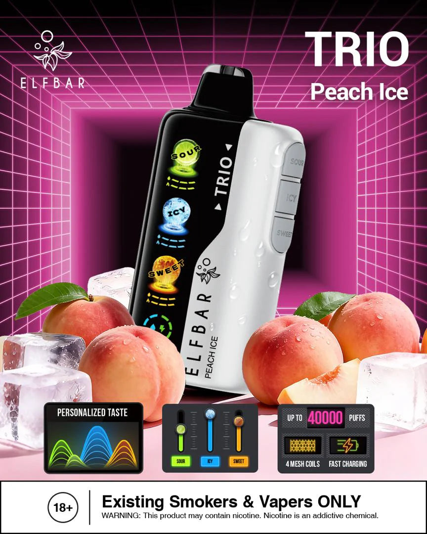ELF BAR Trio 40000 Puffs Disposable Vape