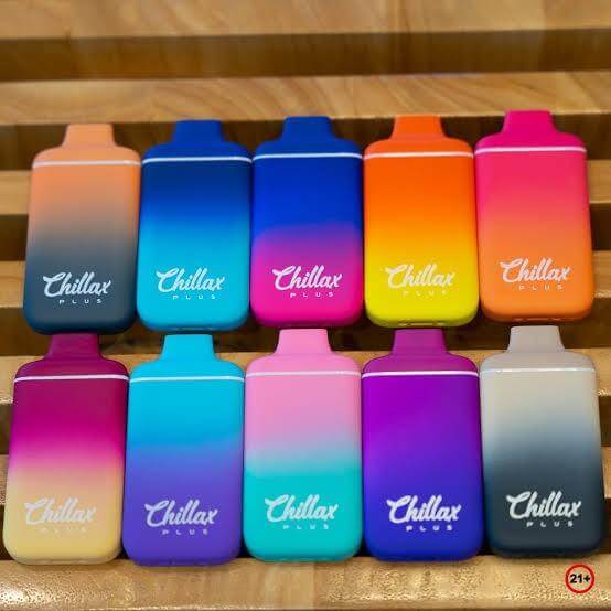 CHILLAX PLUS RECHARGEABLE DISPOSABLE POD 6000 PUFF CHILLAX PLUS RECHARGEABLE DISPOSABLE POD 6000 PUFF
