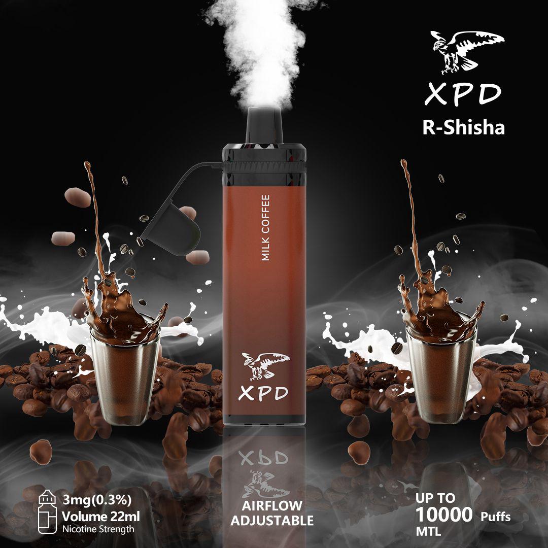 XPD BAR R Shisha 10000 Puffs Disposable Vape 3mg Nicotine In UAE