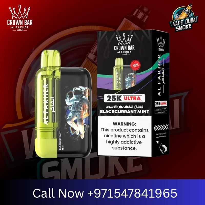 Crown Bar Al Fakher 25K Ultra Dubai flavor vape image