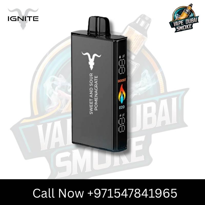 Close-up of the Ignite V250 Disposable Vape, highlighting its compact power and ease of use.