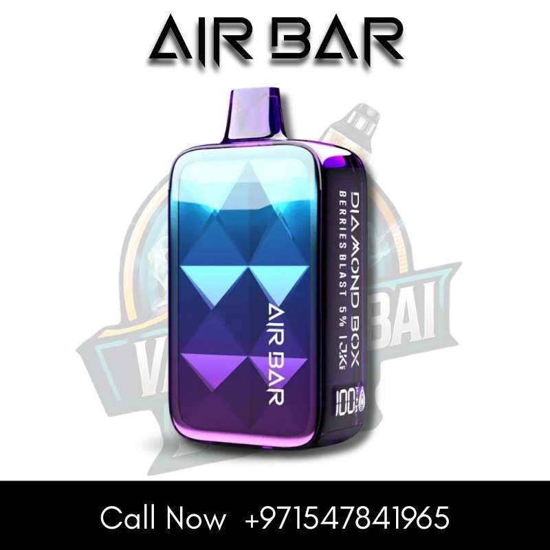 Air Bar Diamond Box Vape Dubai luxury diamond design
