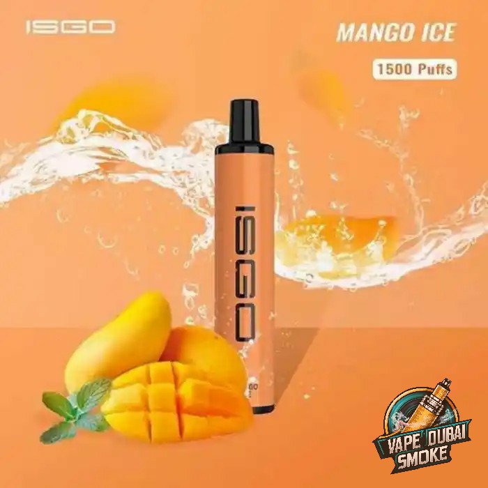 Isgo Paris 1500 Puffs Disposable Vape in Dubai