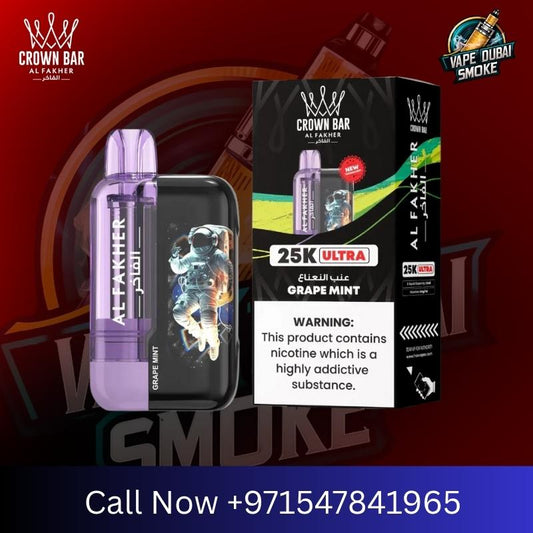 Crown Bar Al Fakher 25K Ultra Dubai vape device photo