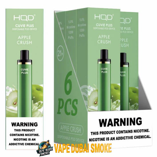 HQD Cuvie Plus 1200 Puffs Disposable Vape Device