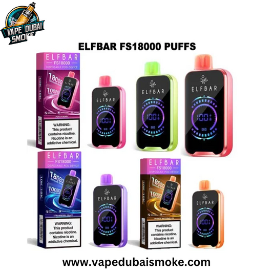 Elf Bar 18000 Puffs Disposable Vape in Dubai