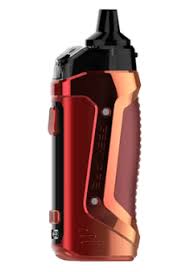 Geekvape Aegis Boost 2 (B60) 60W Vape Kit in red and gold side profile