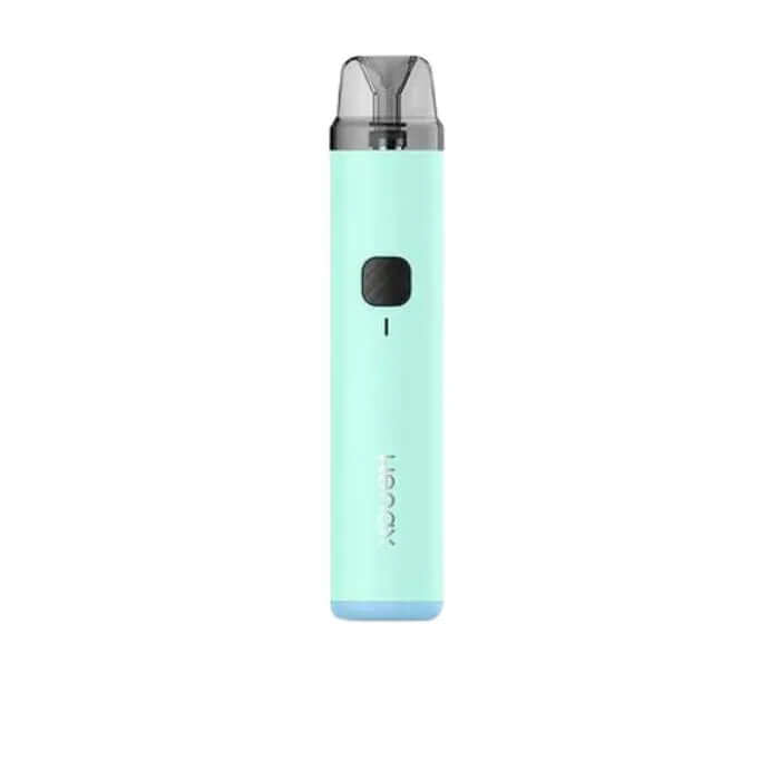 Geekvape Wenax H1 soft mint green pod kit with retail box and pod