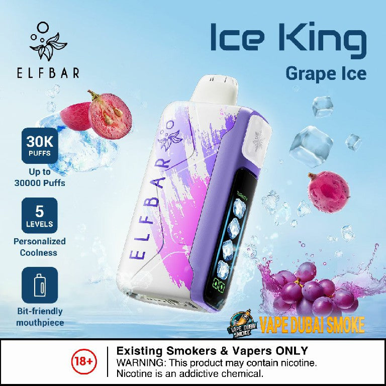 ELFBAR Ice King 30000 Puffs Disposable Vape Now In Dubai