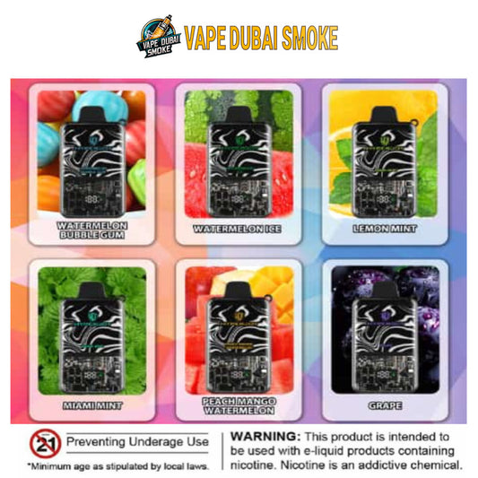 Hyperjoy 20000 Puffs Disposable Vape in Dubai