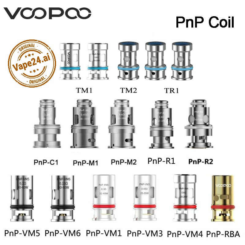 Voopoo PNP Coil Series - Best Price in Dubai UAE 2024Best Price,Dubai UAE,Mesh Coil,PNP coil,PNP Coils,Regular Coil,Vape Coil Guide,Vape24,Vaporesso,VOOPOO